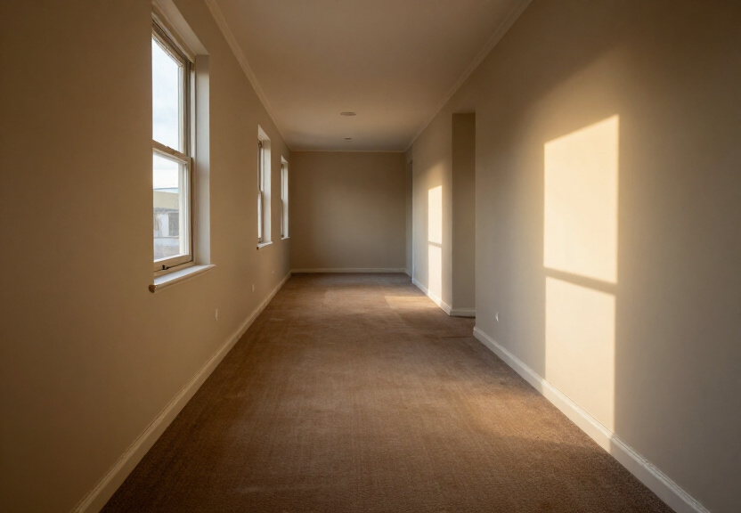 Restored living room in Yowie Bay after flood damage repair