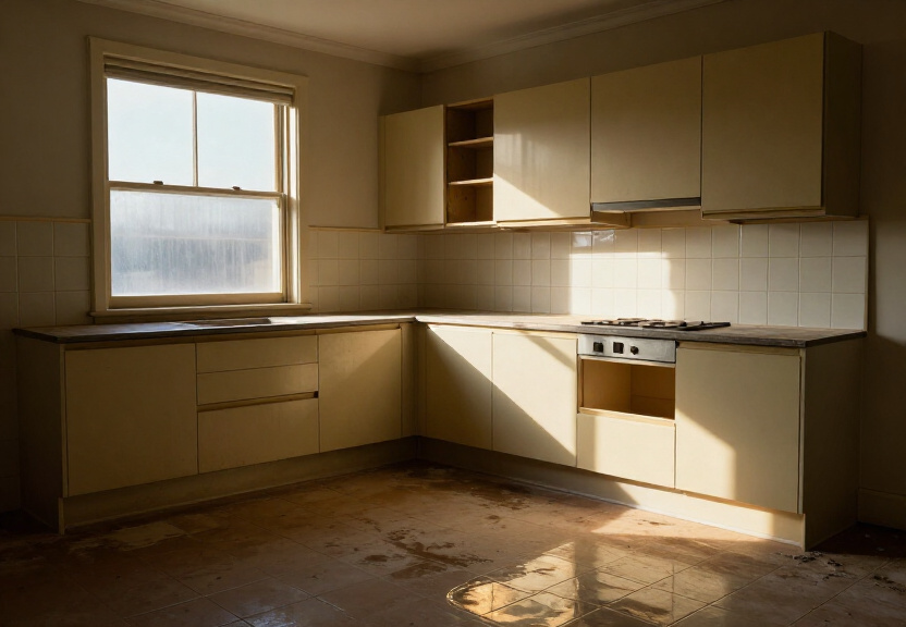 Mould-free basement in Yowie Bay after treatment